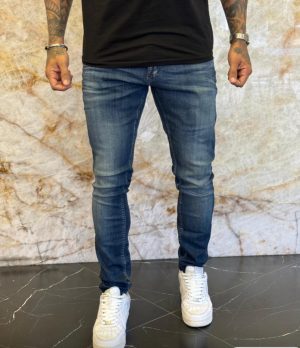 Calça City Denim jeans escura