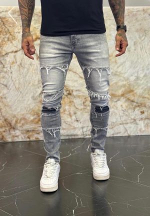 Calça City Denim Plus Detalhada