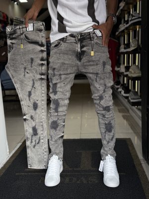 Calça City Denim Rasgadinha