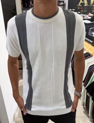 Camiseta Tricot Listra boxer