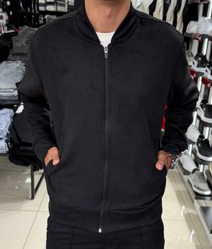 Jaqueta Bomber Suede
