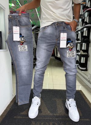 Calça Jay e Jones tio patinhas cinza