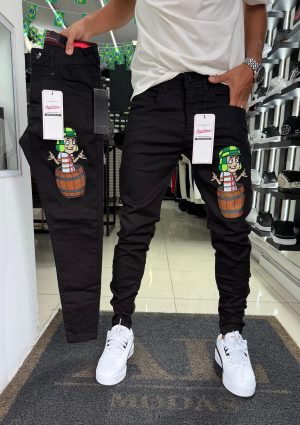 Calça Jay e Jones preta chaves