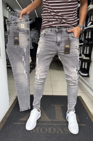 Calça AL Jeans Detalhada