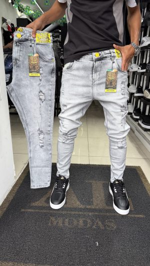 Calça Brow Jeans raspadinha